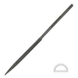 Half-round needle rasp 180mm