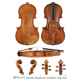 Poster Stradivari viola "Archinto" 1696
