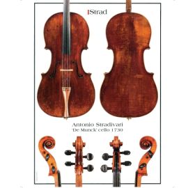 Poster Stradivari Cello "De Munck" 1730