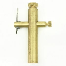 Purfling Channel Cutter with blades made of brass