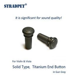 STRADPET solid titanium Endbuttons, for violin and viola