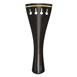 Violin Tailpiece Preciso Round, Ebony/Boxw 109,5mm