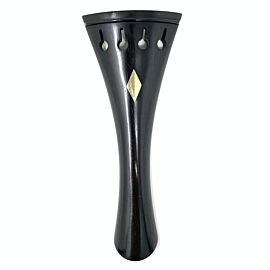 Tailpiece Viola French Ebony Brass Rhombus 130mm