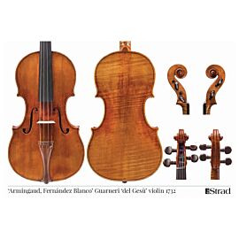 Poster Guarneri violin 