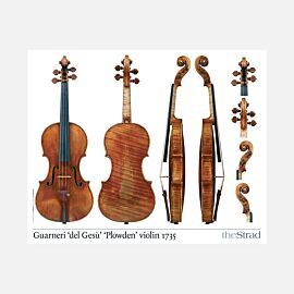 Poster Guarneri del Gesù violin 