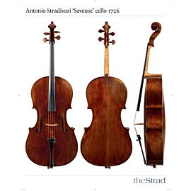 Poster Stradivari Cello "Saveuse" 1726